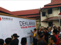 Polres Merangin Dukung Panwaslu Deklarasikan Tolak Poltik Uang