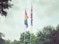 Kibarkan Bendera Pelangi, Kedubes Inggris Terang-terangan Dukung LGBT, Miliki Kekebalan Diplomatik!