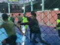 Dewan Merangin dan Kodim Sarko Adu Jotos, Laga Eksibisi Futsal Mendadak Dihentikan