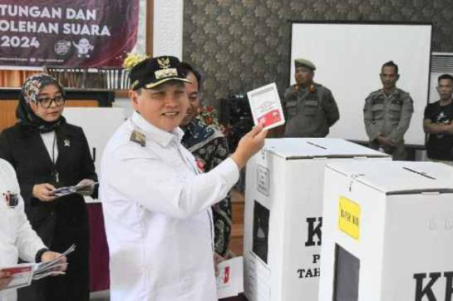 Penjabat Bupati Bachril Bakri Ikut Simulasi Putungra KPU Sarolangun