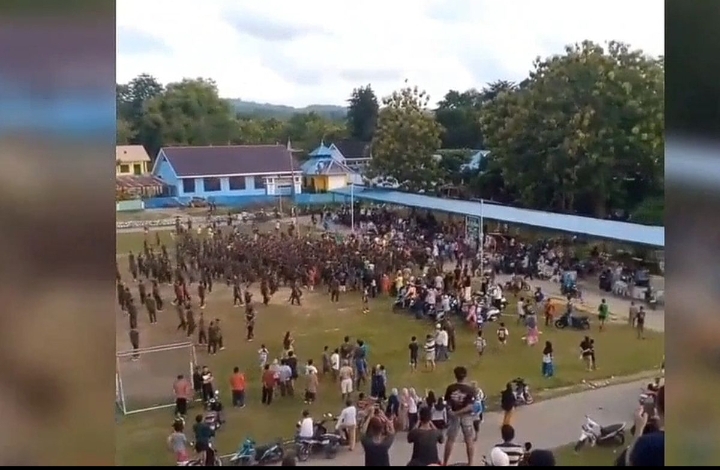 Bentuk TNI dan Brimob