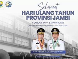 Jambi Business Center Sampaikan Ucapan Selamat HUT ke-69 Provinsi Jambi