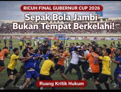 Drama Final Gubernur Cup 2026: Kota Jambi Juara Lewat Adu Penalti Usai Laga Panas Kontra Merangin