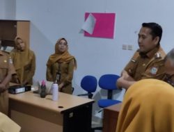 Pasca Pelantikan. Bupati H M Syukur Sidak ke OPD