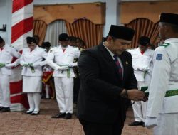 Bupati H M Syukur Kukuhkan Paskibraka Merangin 2025