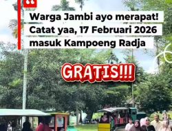 Masuk Gratis! Warga Jambi Diajak Serbu Kampoeng Radja 17 Februari 2026