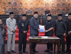 H M Syukur Sampaikan LKPJ Bupati Merangin 2024