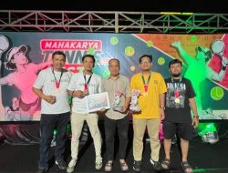 Ganda Newbie PTPN IV Regional IV Jambi Juara Mahakarya Tenis Fest II