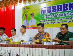 Hadiri Musrenbang Kecamatan Sarolangun, Wabup Gerry Trisatwika : Pahami Kebutuhan Riil agar Usulan Dapat Diprioritaskan