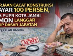 Kota Jambi,   Kebijakan kontroversial yang melibatkan Dinas Pekerjaan Umum dan Penataan