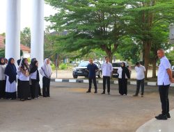 Edi Salam Pimpin Apel Perdana, Tekankan Disiplin dan Soliditas Sekretariat DPRD Muaro Jambi