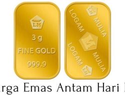 Harga Emas Antam Turun Rp53.000 Jadi Rp2,943 Juta per Gram pada 19 Maret 2026