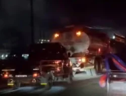 Kemacetan Parah Lumpuhkan Jalan Muara Bulian Jambi, Kendaraan Mengular Hingga Tiga Jalur
