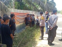 Polsek Bahar Selatan Sosialisasikan UU Cipta Kerja dan Aturan ESDM kepada Pekerja Sumur Minyak Rakyat