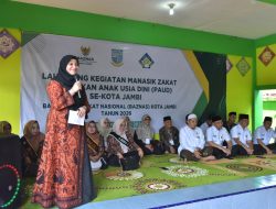 Bunda PAUD Jambi Nadiyah Luncurkan Program Manasik Zakat untuk Anak PAUD