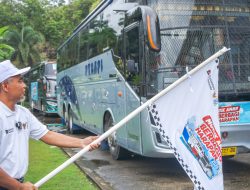 PTPN IV Regional IV Berangkatkan 3 Bus Mudik Gratis
