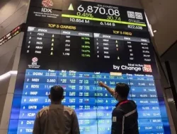 IHSG Dibuka Turun 1,04 Persen ke Level 7.285