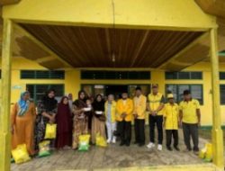 DPD Partai Golkar Kabupaten Bungo Bagikan 250 Paket Sembako Gratis di Kecamatan Rimbo Tengah 