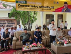 Cek Endra Apresiasi Program  “Kampung Bahagia” Terobosan Walikota Jambi dan Beri Motivasi di Tengah Efisiensi Global 