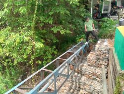 Lurah Pasar Sarolangun Bastari Ucapkan Terimakasih atas Respon Cepat Bupati Hurmin Membangun Bronjong Sungai Beringin 