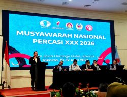 Agustiar Sabran Terpilih Aklamasi Jadi Ketua Umum Percasi 2026–2030, Gantikan GM Utut Adianto