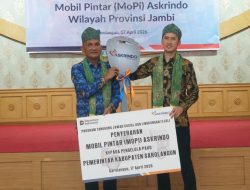 Langkah Nyata Dukung Pendidikan Berkualitas, Askrindo Hadirkan Mobil Pintar di Jambi