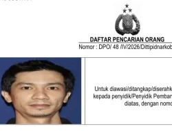 Polri Buru Tosan, Rekan Bandar Narkoba “The Doctor” yang Suplai Whiterabit