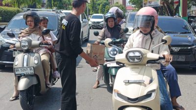 Jum’at Berkah, Paskibra Peduli Sarolangun Galang Donasi untuk Koban Banjir Bandang 