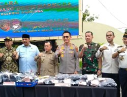 Polda Jambi Musnahkan 20 Kg Sabu, 20 Ribu Ekstasi dan Vape Etomidate