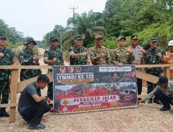 Bupati dan Wabup Sarolangun Hadiri Penutupan TMMD Ke-120, Program  Sinergitas TNI – Pemerintah dalam Percepatan Pembangunan Infrastruktur 