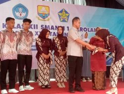 Wabup Sarolangun Gerry Trisatwika Hadiri Pelepasan Siswa kelas XII SMAN 11 Sarolangun, Mandiangin Timur 