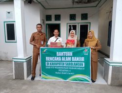PTPN IV Salurkan Bantuan untuk Korban Banjir Sarolangun, 26 Desa Terdampak