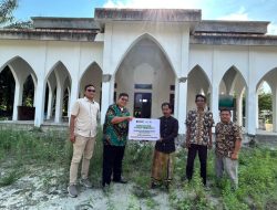 PTPN IV Bangun Tempat Wudhu dan Toilet Masjid di Muaro Jambi
