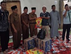 Dinas Sosial Sarolangun Salurkan Bantuan Sosial Korban Tenggelam di Desa Kasang Melintang 