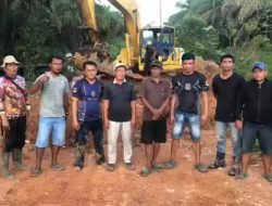 Gerak Cepat, Dinas PUPR Sarolangun Perbaiki Jalan Desa Suka Damai, Aktivitas Masyarakat Kembali Normal 