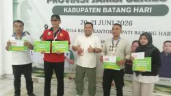 Tanjung Jabung Barat Juara Umum Turnamen Catur Percasi Jambi Seri V di Batang Hari