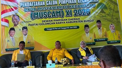 DPD Golkar Bungo Gelar Rapat Pleno Pengurus Persiapan Muscam XI, Langkah Awal Perkuat Konsolidasi Internal 