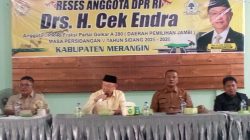 Reses di Kabupaten Merangin, Cek Endra Tampung Aspirasi Masyarakat Desa Muara Delang Tentang Infrastruktur Jalan