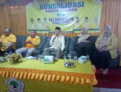Konsolidasi Partai Golkar dan Pelantikan PK se Kabupaten Bungo, Cek Endra Beri Motivasi untuk Membesarkan Partai