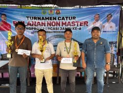Apriyan Hidayat Juara Turnamen Catur Non Master Pengprov Percasi Jambi Seri ke-6