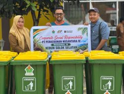 Destinasi Wisata Solsel Kinclong, PTPN IV Regional IV Sebar 10 Tong Sampah