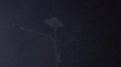 Warga Desa Pematang Gajah RT 13 digegerkan dengan peristiwa terbakarnya kabel jaringan listrik pada malam hari.