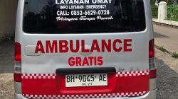 Kabar baik untuk warga! Layanan Ambulance Gratis “Layanan Umat” resmi beroperasi.