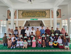 Raih Berkah Rabiul Awal, PTPN IV Regional IV Berbagi dengan 50 Warga Tanjung Lebar