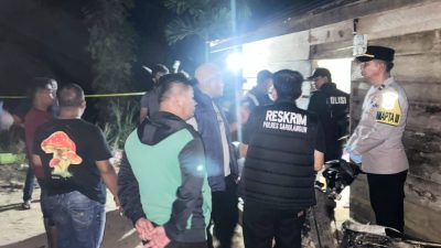 Anak Teriak Minta Tolong, Ibu Diduga Dibunuh Ayah, Pelaku Tewas Diamuk Massa