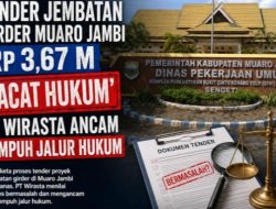 Tender Jembatan Girder Muaro Jambi Rp3,67 M Disorot: 24 Perusahaan Mundur, HPS Nyaris Sama dengan Pagu