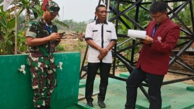 Masyarakat Desa Pematang Kulim Berterimakasih atas Bantuan Sumur Bor dan Bedah Rumah Program Karya Bakti Skala Besar TNI tahun 2026 