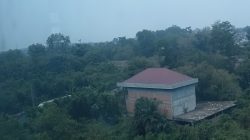 Langit Jambi kembali pekat ,kabut asap selimuti kampus