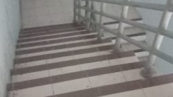 Tangga bersih dari lantai 1 sampai 9 wajah baru gedung jadi lebih nyaman 