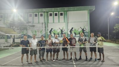 Tubuh Sehat, Silaturahmi Kuat: Kebun Batanghari dan Kejari Gelar Ekshibisi Tenis